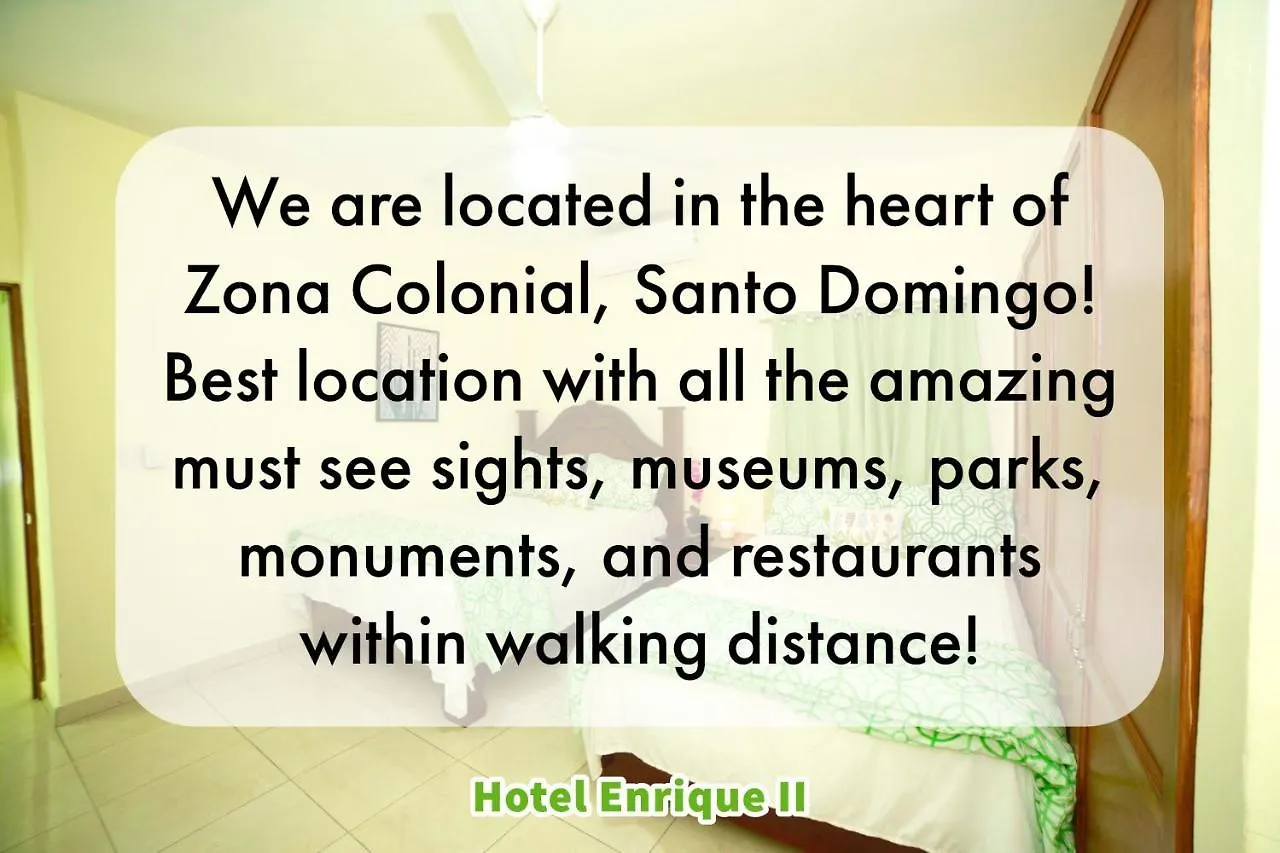 Hotel Enrique II Zona Colonial Vista Al Malecon Santo Domingo Repubblica Dominicana
